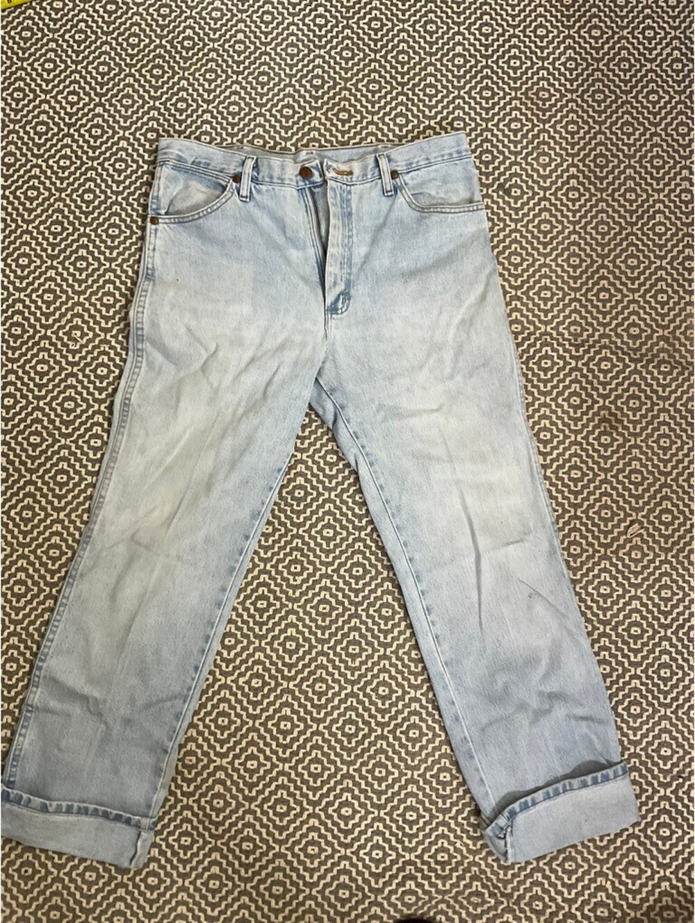 Wrangler light wash jeans